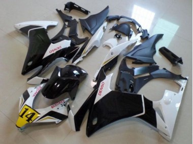 Honda CBR 500 RR 2013-2015 Verkleidungen - Schwarz Weißer Denso Rizoma 14 Verkauf